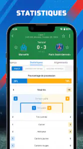 AiScore - résultats en direct screenshot