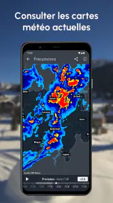 Alarme-Météo : Temps Suisse screenshot