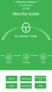 ALARME ORION IP2 screenshot