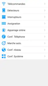 ALARME ORION IP2 screenshot