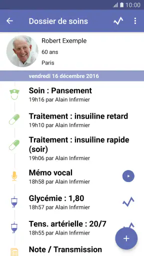 AlbuSoins screenshot 1