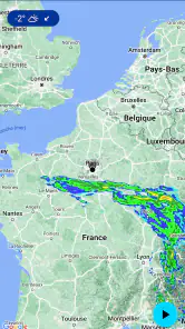 Alerte Pluie (Rain Alarm) screenshot