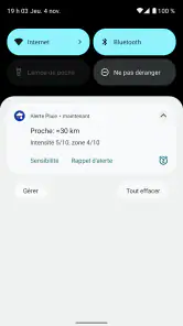 Alerte Pluie (Rain Alarm) screenshot