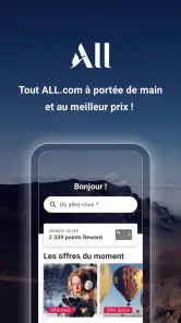 ALL.com - Réservation d'hôtels screenshot