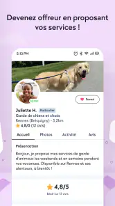 AlloVoisins screenshot