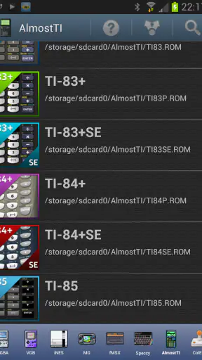 AlmostTI - TI Calc Emulator screenshot 1