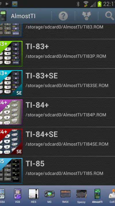 AlmostTI - TI Calc Emulator screenshot 1