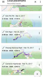 AlpineQuest Rando GPS screenshot