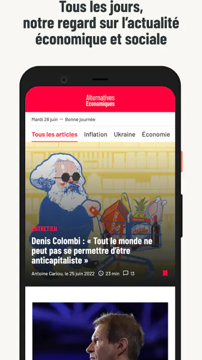 Alternatives Economiques screenshot 1