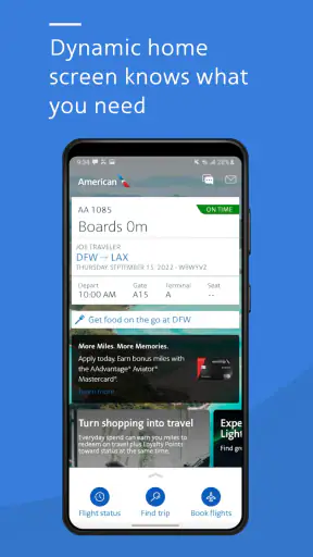 American Airlines screenshot 1