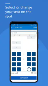 American Airlines screenshot
