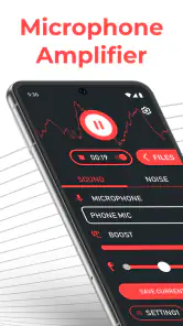 Amplificateur de microphone screenshot