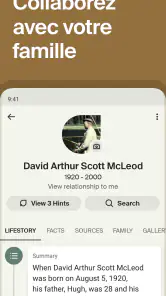 Ancestry : Généalogie et ADN screenshot