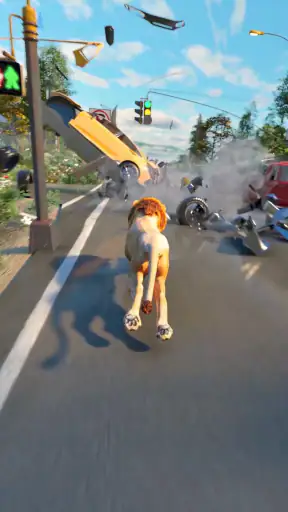 Animal Run: Wild Race screenshot 1
