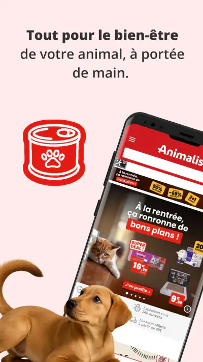 Animalis: Prix bas et promos screenshot 1