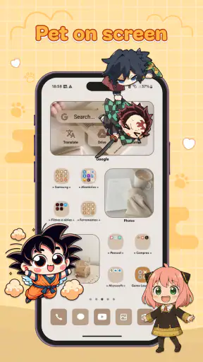 Anime Shimeji, Pet On Screen screenshot 1
