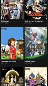 Animés et Manga streaming screenshot