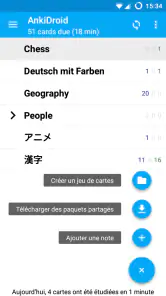 AnkiDroid (Cartes mémoire) screenshot