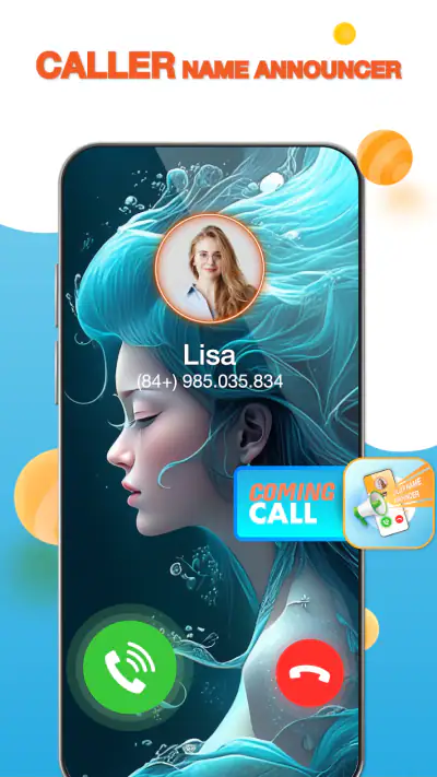 Annonce du nom de l'appelant screenshot 1