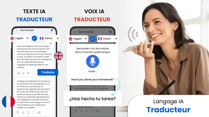 App de traduction de langues screenshot 1