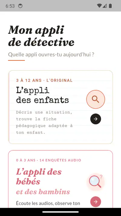 App du Détective : comprendre screenshot 1