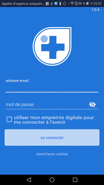 Appel Médical screenshot 1