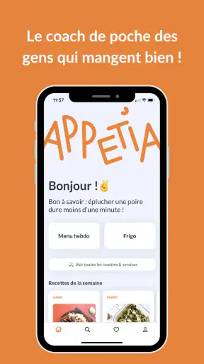 Appetia - Idée recette facile screenshot 1