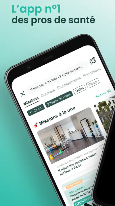 App'Ines - Recrutement Santé screenshot 1