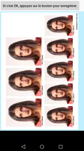 Appli photo d'identité screenshot