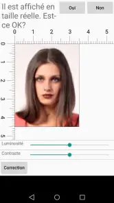 Appli photo d'identité screenshot