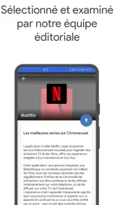 Applications pour Chromecast screenshot
