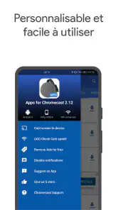 Applications pour Chromecast screenshot