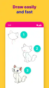 Apprendre le dessin pas à pas screenshot