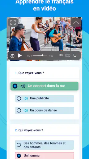 Apprendre le français TV5MONDE screenshot 1