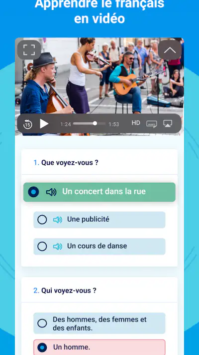 Apprendre le français TV5MONDE screenshot 1