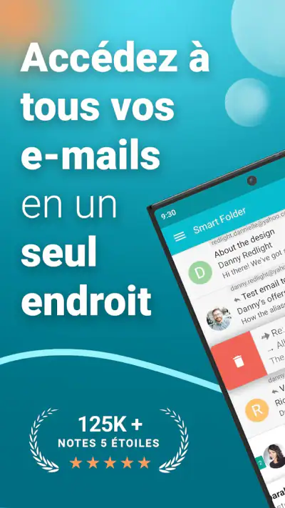 Aqua Mail, rapide et sécurisé screenshot 1