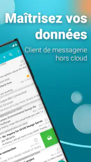 Aqua Mail, rapide et sécurisé screenshot 2