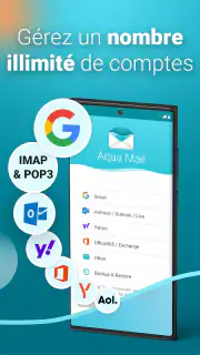 Aqua Mail, rapide et sécurisé screenshot 3