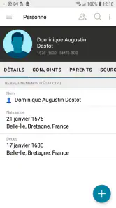 Arbre Familial de FamilySearch screenshot