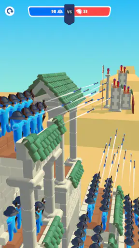 Archery Bastions : châteaux screenshot 1