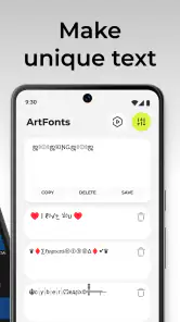 ArtFonts: Texte Élégant screenshot