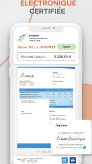 Artinove, Devis Facture facile screenshot 4
