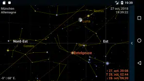 Astrolapp carte du ciel étoilé screenshot 1