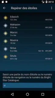 Astrolapp carte du ciel étoilé screenshot 4