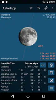 Astrolapp carte du ciel étoilé screenshot 6