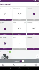 ATLANTIC COZYTOUCH screenshot