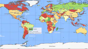 Atlas mondial MxGeo Pro screenshot 1