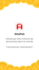 AttaPoll - Sondages rémunérées screenshot