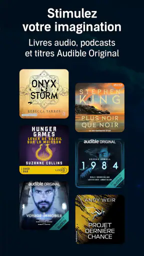 Audible: Livres Audio, Podcast screenshot 1