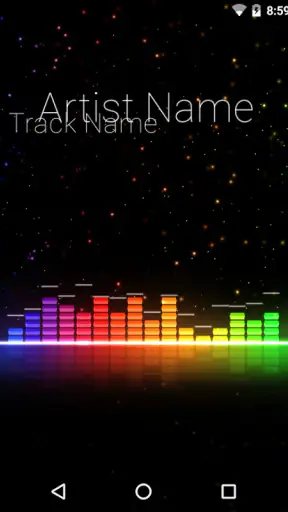 Audio Glow Live Wallpaper screenshot 1